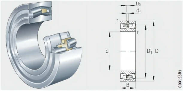 249/1500-B-MB Spherical Roller Bearing